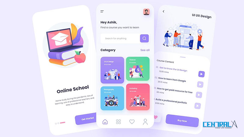 THIẾT KẾ APP MOBILE KHÓA HỌC ONLINE: CÁ NHÂN HÓA VIỆC HỌC